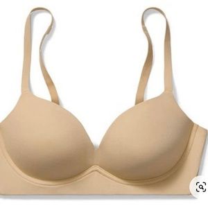 True &Co True Body Wireless Push -Up Bra